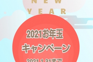 ☃️2021お年玉キャンペーン中☃️